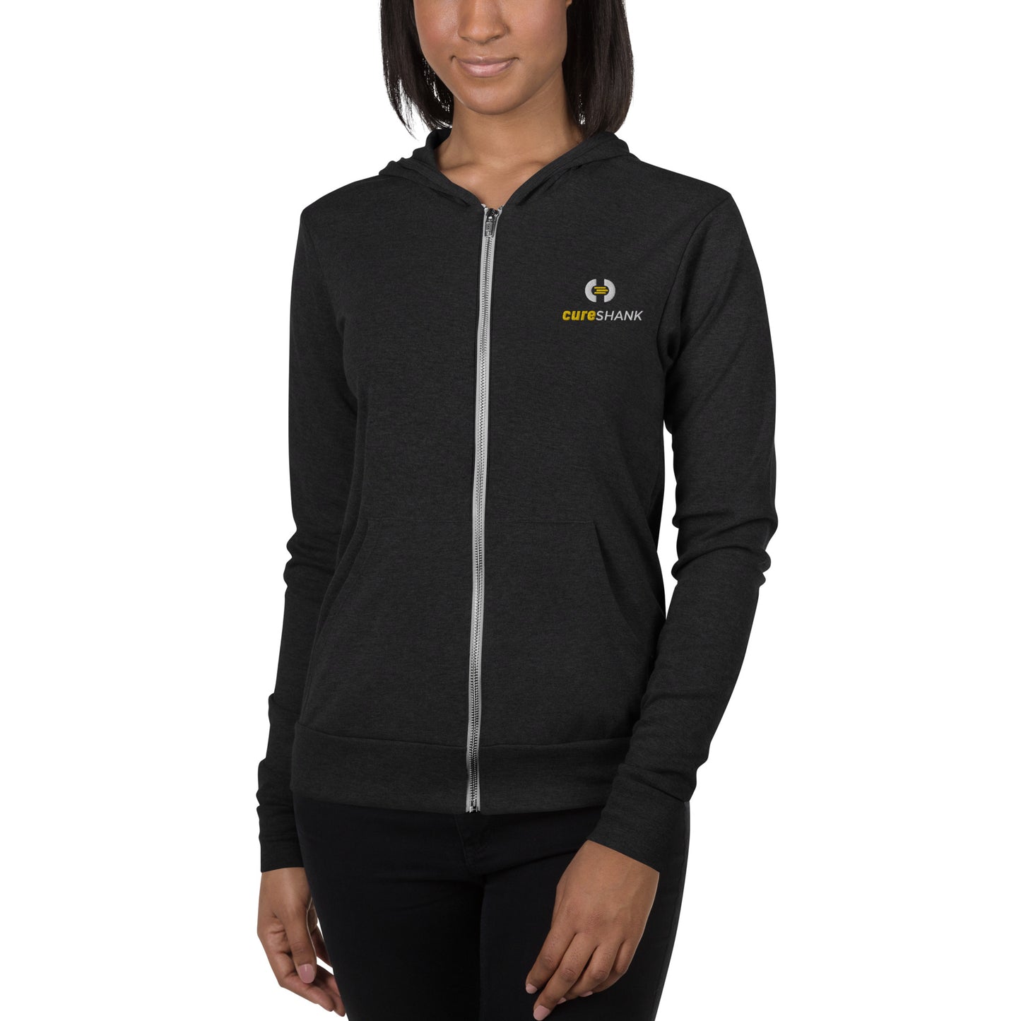 Unisex zip hoodie